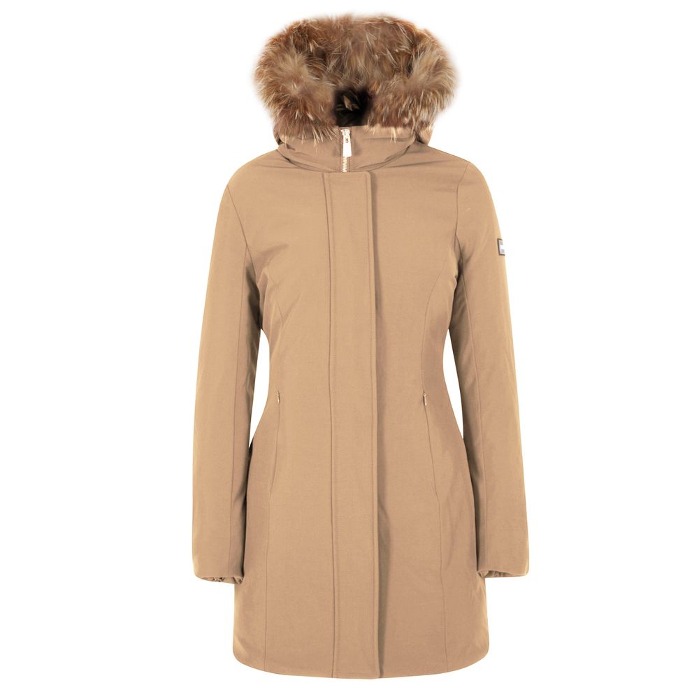 Yes Zee Braune Nylon Jacken & Mantel